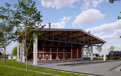 Výstavba železničního muzea v Dolní Lipce je v plném proudu