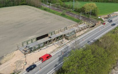 U Zámrsku proběhne instalace provizorního mostu přes železniční trať