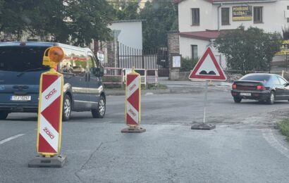 VIDEO: Oprava silnice I/17 z Chrudimi do Heřmanova Městce začala