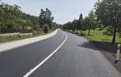 Silnice II/310 mezi Žamberkem a Lukavicí je po rekonstrukci otevřená