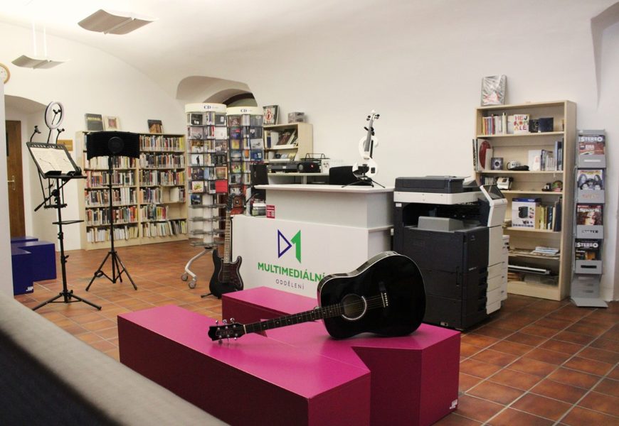 Pardubická knihovna otevře multimediální obývák