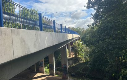Most v Moravské Třebové se po rekonstrukci znovu otevřel řidičům
